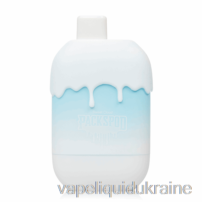 Vape Liquid Ukraine Packwood Packspod 5000 Disposable Marshmallow Fluff (Sweet Cloud)